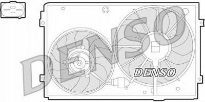 DENSO der32011 -  Вентилятор, охлаждение двигателя