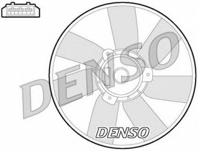DENSO der32013 -  Вентилятор, охлаждение двигателя