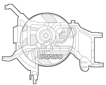 DENSO der37002 -  Вентилятор, охлаждение двигателя
