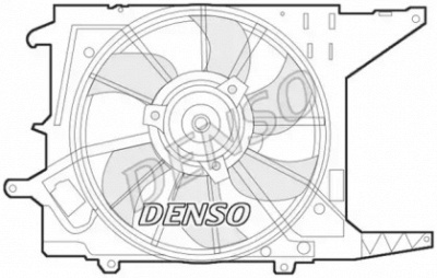 DENSO der37003 -  Вентилятор, охлаждение двигателя