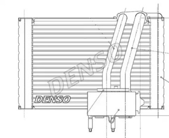 DENSO dev07005 -  Испаритель, кондиционер