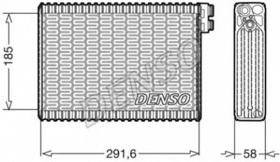 DENSO dev09013 -  Испаритель, кондиционер