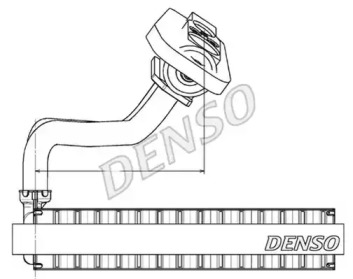 DENSO dev09020 -  Испаритель, кондиционер