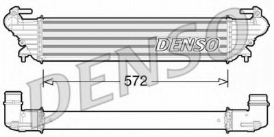 DENSO dit09114 -  Интеркулер