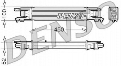 DENSO dit20001 -  Интеркулер