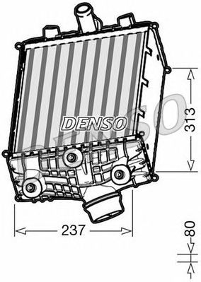 DENSO dit28002 -  Интеркулер