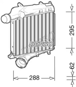 DENSO dit28021 -  Интеркулер