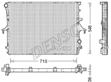 DENSO drm02026 -  Радиатор, охлаждение двигателя