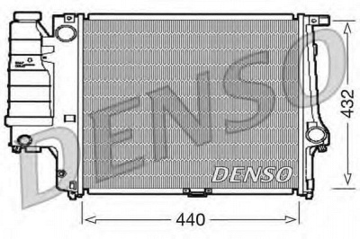 DENSO drm05037 -  Радиатор, охлаждение двигателя