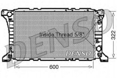 DENSO drm10096 -  Радиатор, охлаждение двигателя