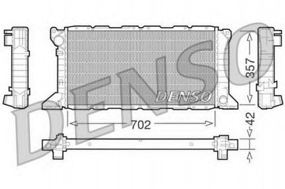 DENSO drm10099 -  Радиатор, охлаждение двигателя