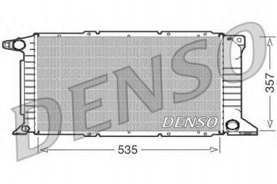 DENSO drm10101 -  Радиатор, охлаждение двигателя