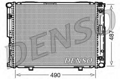 DENSO drm17004 -  Радиатор, охлаждение двигателя