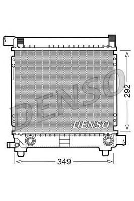 DENSO drm17027 -  Радиатор, охлаждение двигателя