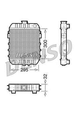 DENSO drm20060 -  Радиатор, охлаждение двигателя