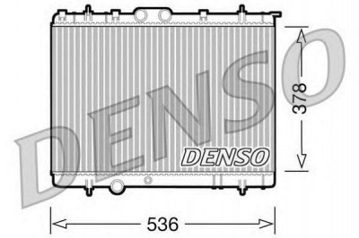 DENSO drm21030 -  Радиатор, охлаждение двигателя