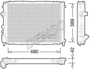 DENSO drm23033 -  Радиатор, охлаждение двигателя