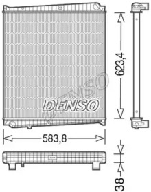 DENSO drm23047 -  Радиатор, охлаждение двигателя
