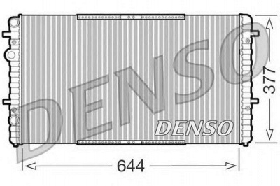 DENSO drm26005 -  Радиатор, охлаждение двигателя