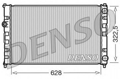 DENSO drm26009 -  Радиатор, охлаждение двигателя