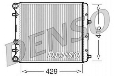DENSO drm27002 -  Радиатор, охлаждение двигателя