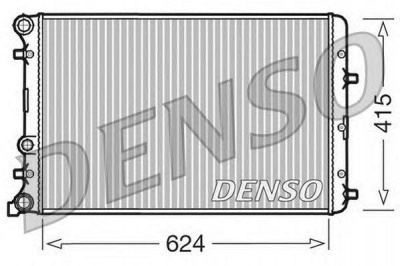 DENSO drm27003 -  Радиатор, охлаждение двигателя
