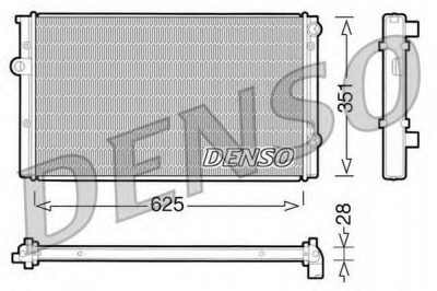 DENSO drm32008 -  Радиатор, охлаждение двигателя