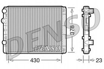 DENSO drm32030 -  Радиатор, охлаждение двигателя