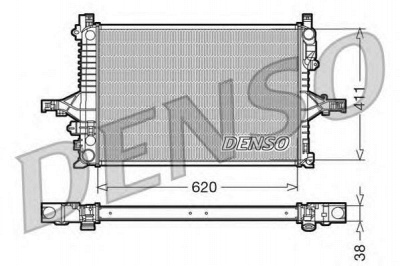 DENSO drm33065 -  Радиатор, охлаждение двигателя