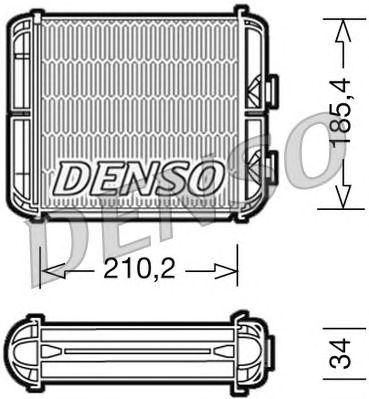 DENSO drr20003 -  Теплообменник, отопление салона