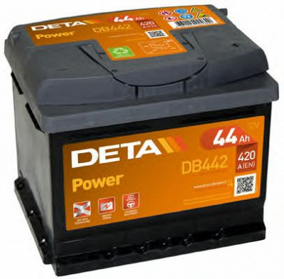 DETA db442 -  Батарея аккумуляторная, 12В 44А/ч