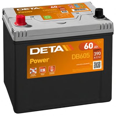DETA db605 -  Батарея аккумуляторная, 12В 60А/ч