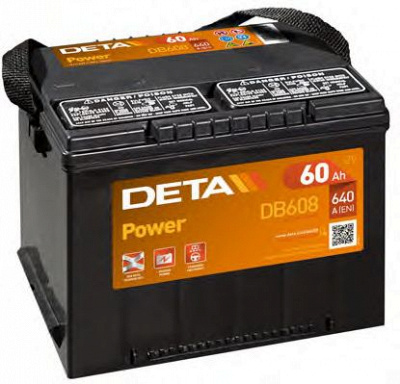 DETA db608 -  Стартерная аккумуляторная батарея