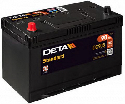 DETA dc905 -  Стартерная аккумуляторная батарея