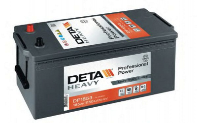 DETA df1853 -  АККУМУЛЯТОР DETA PROFESSIONAL POWER 12 V 185 AH 11