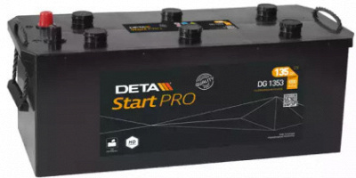 DETA dg1353 -  Стартерная аккумуляторная батарея