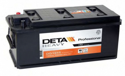 DETA dg1355 -  Стартерная аккумуляторная батарея