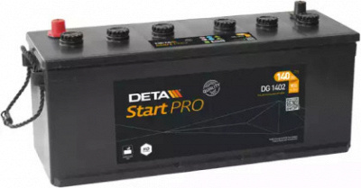 DETA dg1402 -  Стартерная аккумуляторная батарея