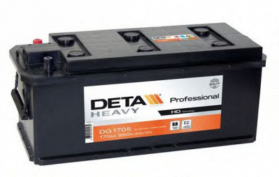 DETA dg1705 -  Стартерная аккумуляторная батарея