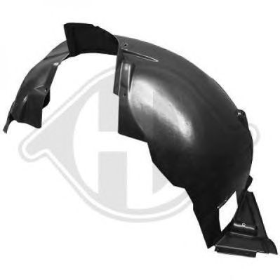 DIEDERICHS 1290008 -  Обшивка, колесная ниша