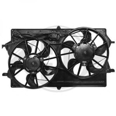 DIEDERICHS 1415001 -  Вентилятор, охлаждение двигателя