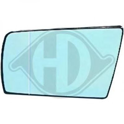DIEDERICHS 1670027 -  Зеркальное стекло, наружное зеркало