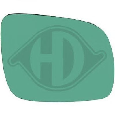 DIEDERICHS 2213226 -  Зеркальное стекло, наружное зеркало