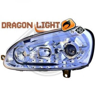 DIEDERICHS 2214585 -  Комплект главных фар