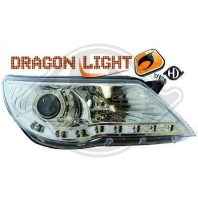 DIEDERICHS 2255385 -  Вставка фары, основная фара