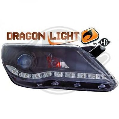 DIEDERICHS 2255485 -  Вставка фары, основная фара