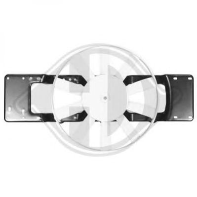 DIEDERICHS 4412101 -  Вентилятор, охлаждение двигателя