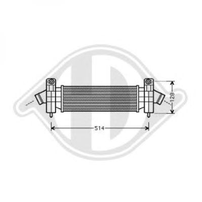 DIEDERICHS 8142710 - Интеркулер