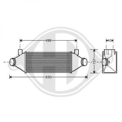 DIEDERICHS 8145402 -  Интеркулер