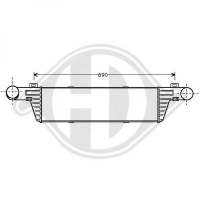 DIEDERICHS 8161405 -  Интеркулер